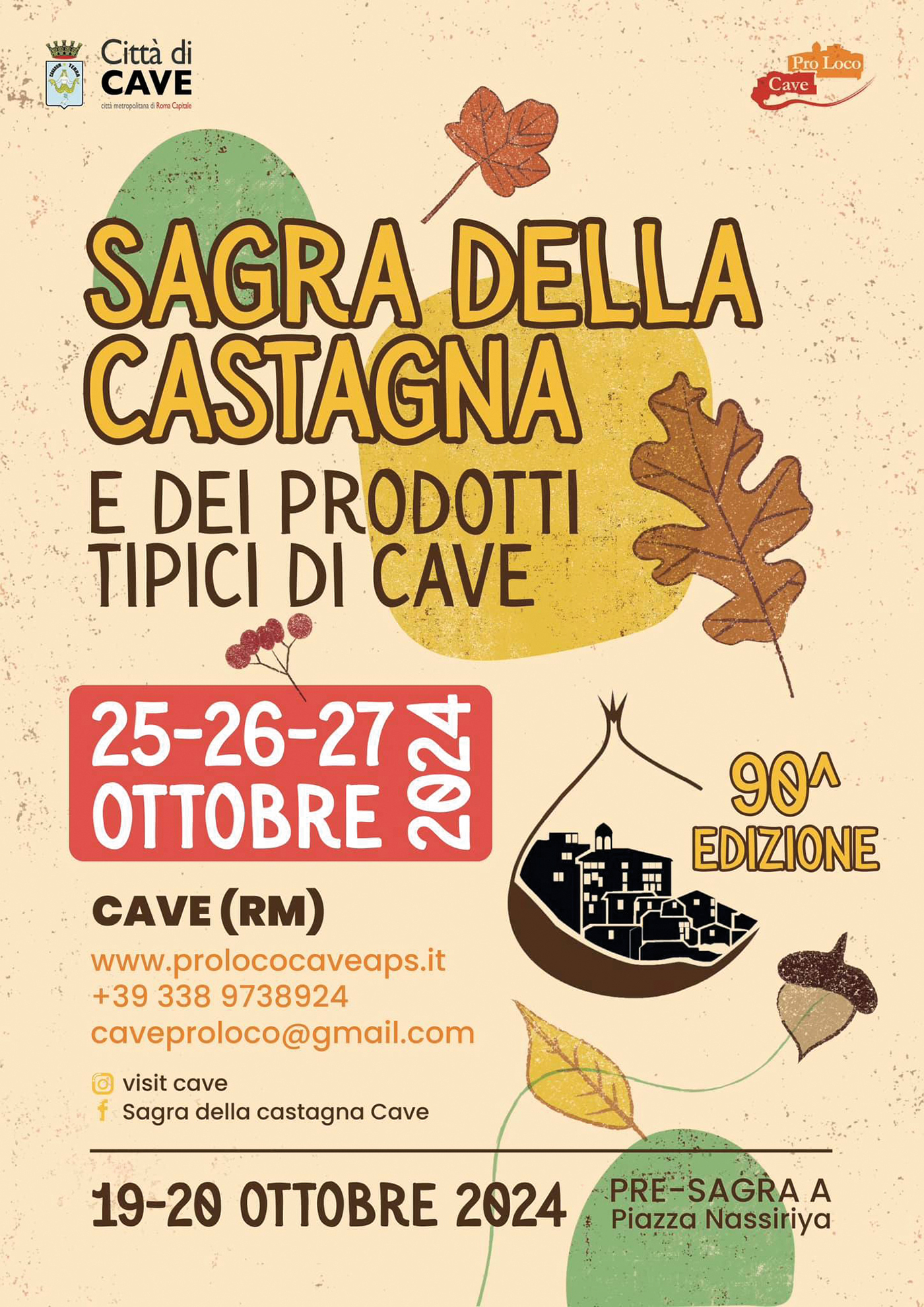 sagra della castagna CAVE