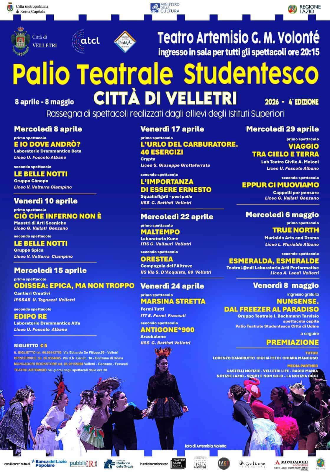 locandina IV Palio teatrale velletri 2026