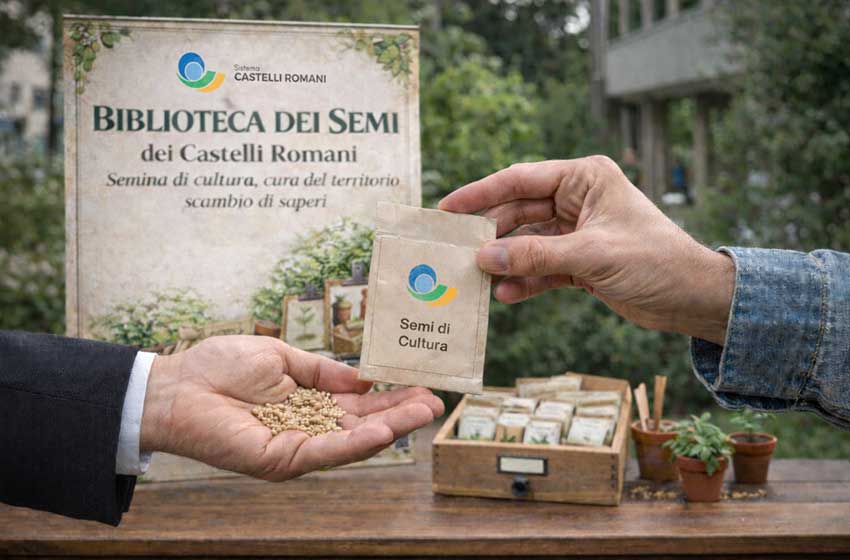Castelli Romani:  nasce “La Biblioteca dei Semi - Semina di Cultura”