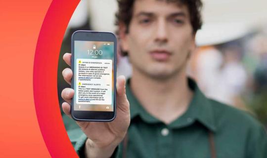 Sperimentazione Sistema di Allarme Pubblico Informazioni della Protezione Civile ai cittadini dell’Area Metropolitana di Roma